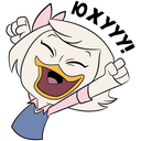 Стикер Утиные истории #7 ВКонтакте