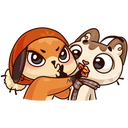 Стикер Осеннее настроение #21 ВКонтакте