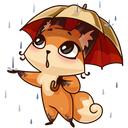 Стикер Осеннее настроение #40 ВКонтакте