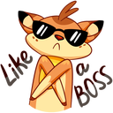 Стикер Лифи #34 ВКонтакте