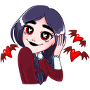 Стикер Эвелина #5 ВКонтакте