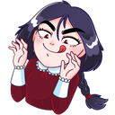 Стикер Эвелина #7 ВКонтакте