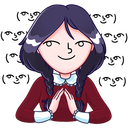 Стикер Эвелина #16 ВКонтакте