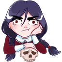 Стикер Эвелина #20 ВКонтакте