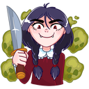 Стикер Эвелина #21 ВКонтакте