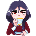 Стикер Эвелина #23 ВКонтакте