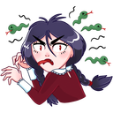 Стикер Эвелина #24 ВКонтакте