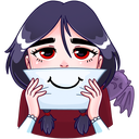 Стикер Эвелина #31 ВКонтакте