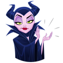 Стикер Малефисента #1 ВКонтакте