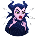 Стикер Малефисента #4 ВКонтакте