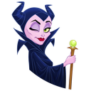 Стикер Малефисента #8 ВКонтакте