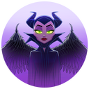 Стикер Малефисента #12 ВКонтакте