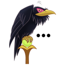 Стикер Малефисента #13 ВКонтакте