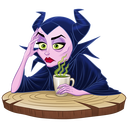 Стикер Малефисента #16 ВКонтакте