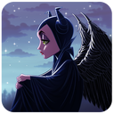 Стикер Малефисента #24 ВКонтакте