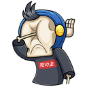 Стикер Скелетоха #44 ВКонтакте