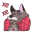 Стикер Оборотень Александр #4 ВКонтакте