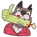 Стикер Оборотень Александр #34 ВКонтакте