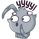 Стикер Паучок Фаззи #8 ВКонтакте