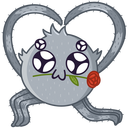 Стикер Паучок Фаззи #18 ВКонтакте