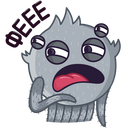 Стикер Паучок Фаззи #19 ВКонтакте